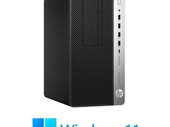 Calculatoare HP ProDesk 600 G4 MT, Hexa Core i5-8500T, 8GB DDR4, Win 11 Pro